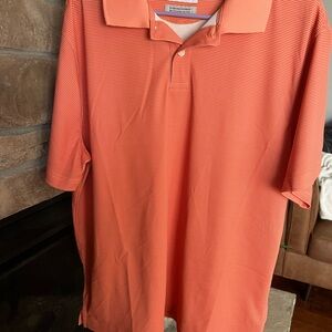 Goodfellow & Co Striped Coral Polo Shirt